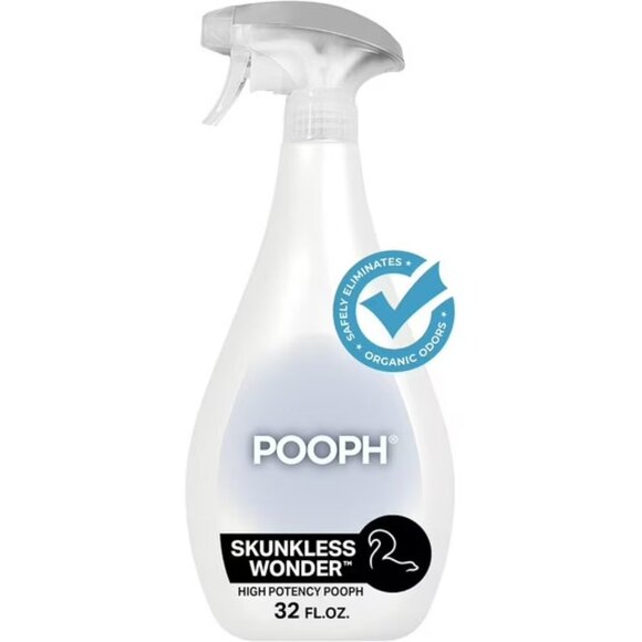 POOPH Skunkless Wonder Get Rid of Pet Skunk Smell Odor Eliminator 32 oz New Safe - Picture 1 of 10
